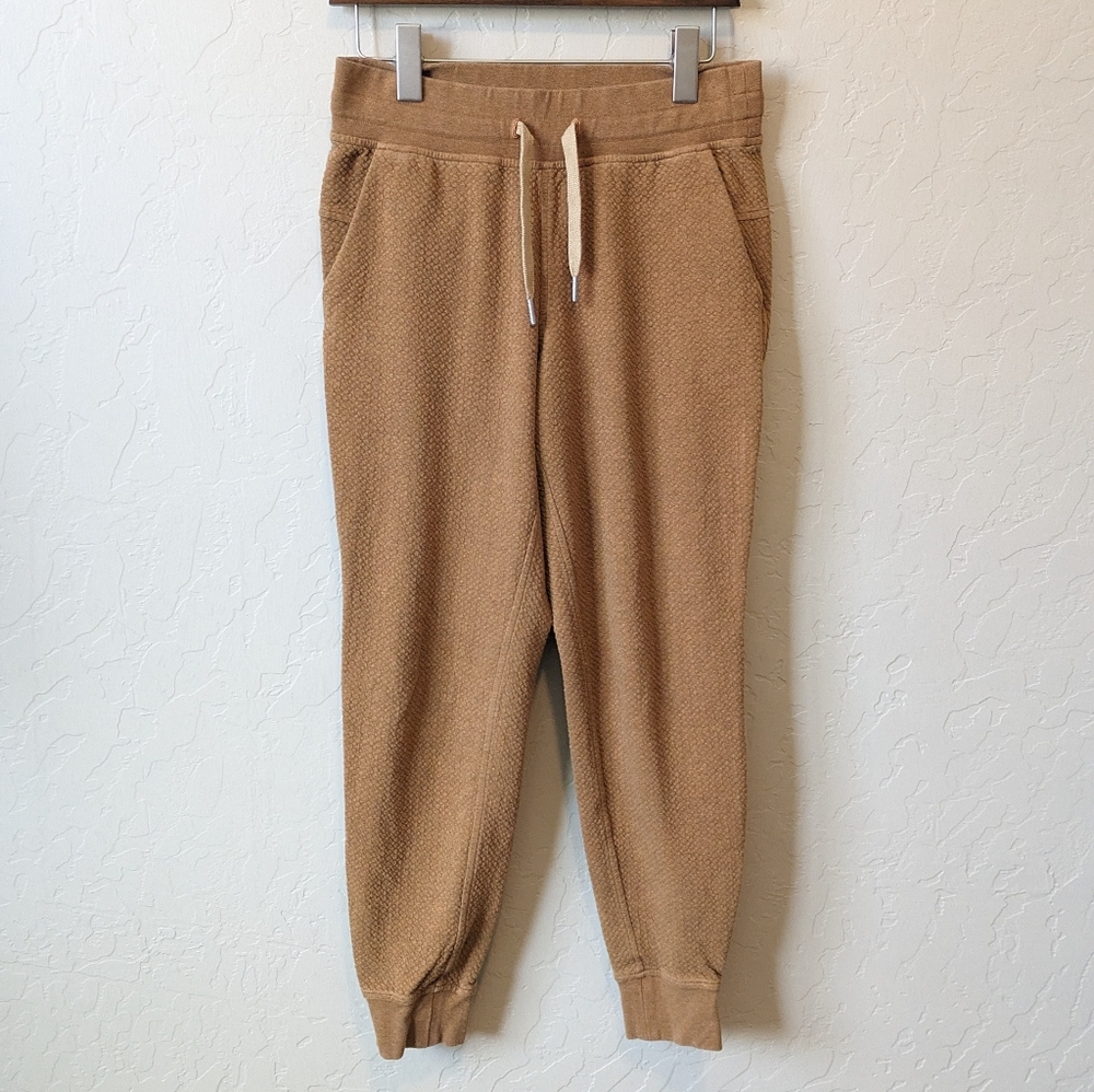 Lululemon Warm Down Textured Mid Rise Jogger